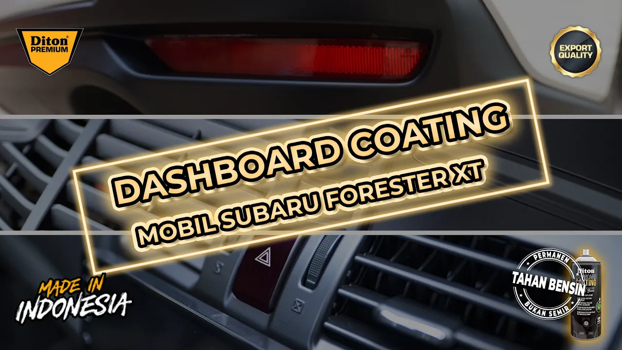 DASHBOARD COATING SUBARU FORESTER XT | EPS.7 SPRAYN'RIDE DITON PREMIUM