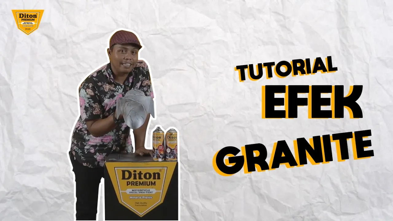 TUTORIAL : PENGAPLIKASIAN EFEK GRANITE MENGGUNAKAN DITON PREMIUM