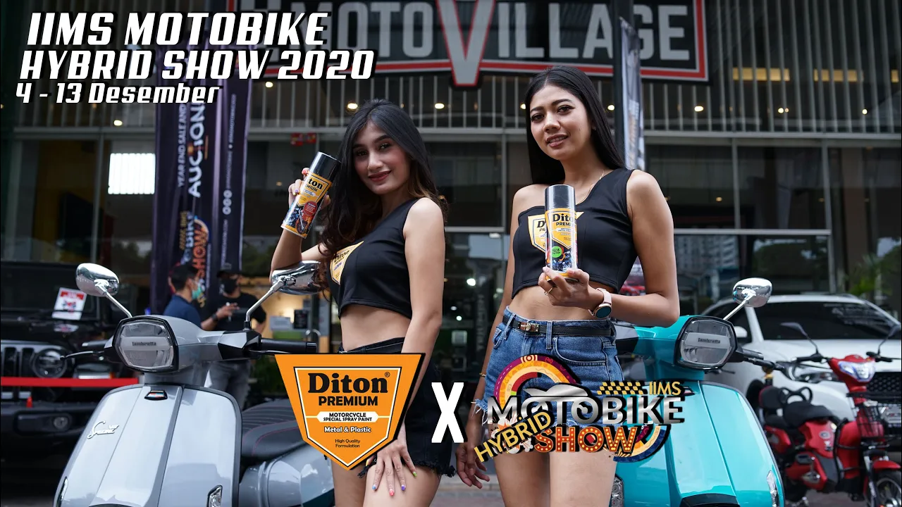 DITON EVENT : IIMS MOTOBIKE HYBRID SHOW 2020 @MotoVillage Jakarta