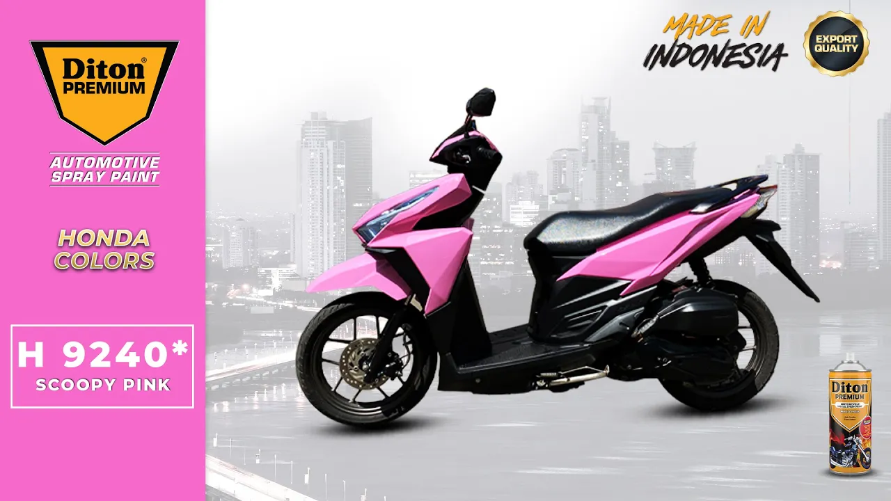 VIRAL WARNA SCOOPY PINK H 9240* | DITON PREMIUM