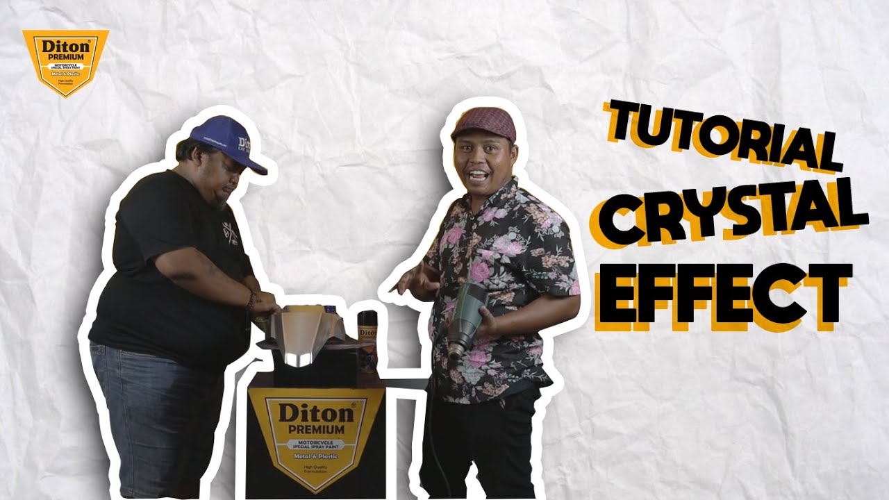 TUTORIAL : PENGAPLIKASIAN CRYSTAL EFFECT MENGGUNAKAN DITON PREMIUM