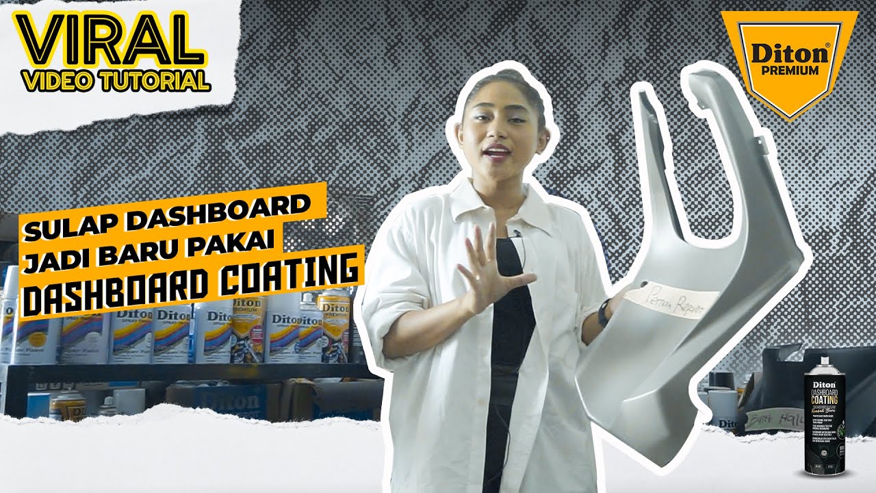 SEGALA JENIS BARET LANGSUNG HILANG, DASHBOARD JADI KAYA BARU LAGI?! | DITON DASHBOARD COATING