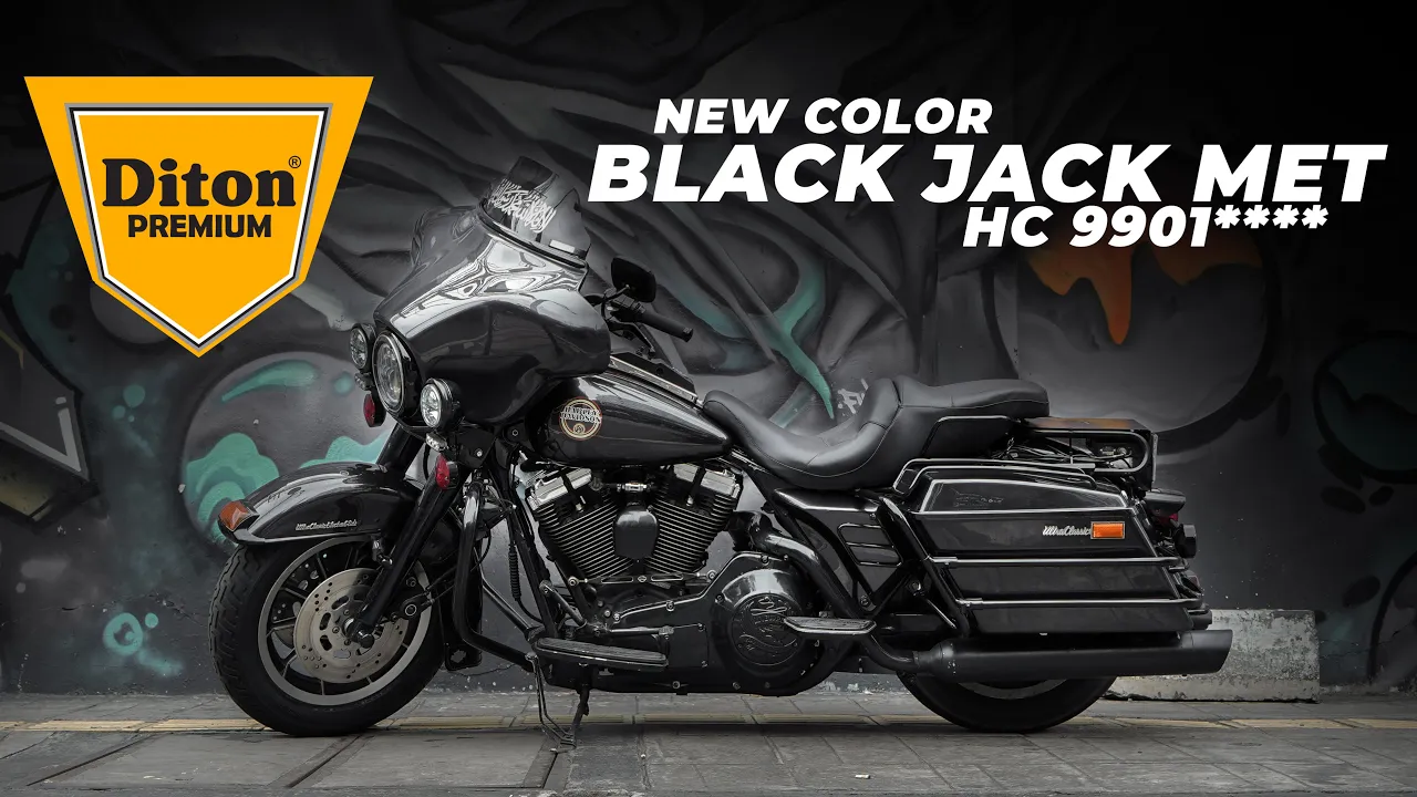 LAUNCHING BLACK JACK MET HC 9901**** | HARLEY DAVIDSON SPECIAL COLOR - DITON PREMIUM