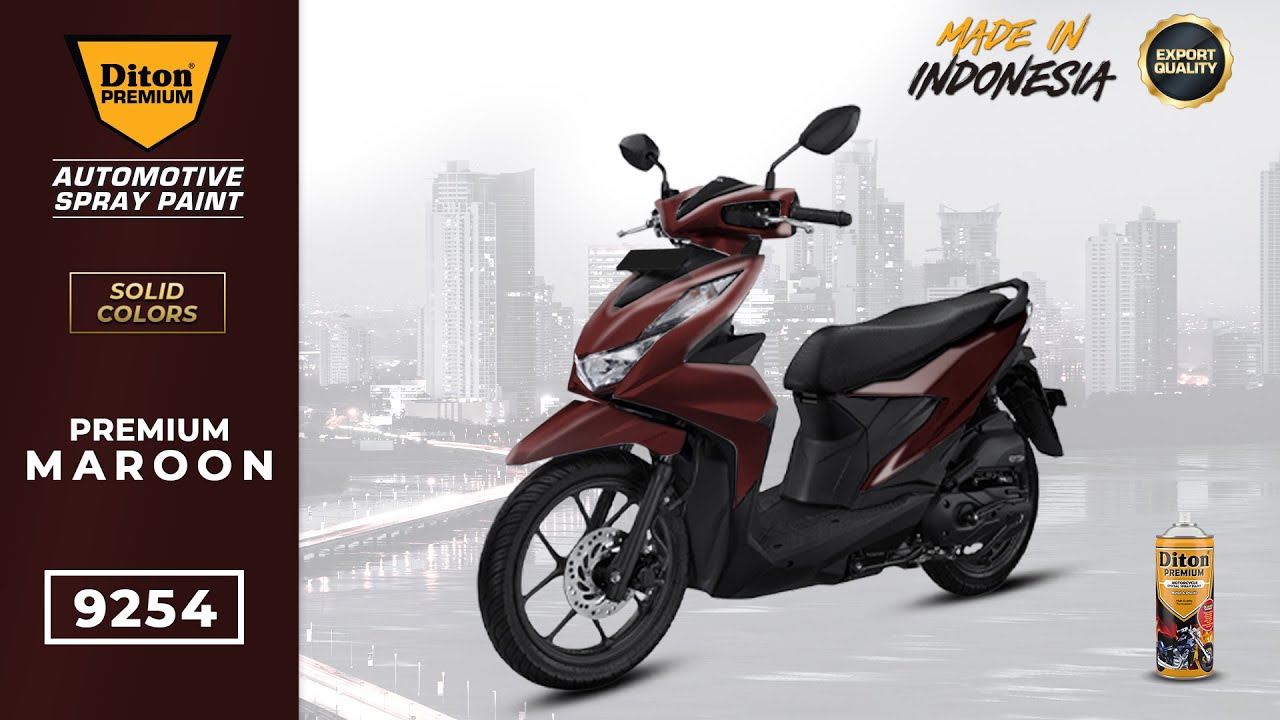 VIRAL WARNA PREMIUM MAROON 9254 | DITON PREMIUM