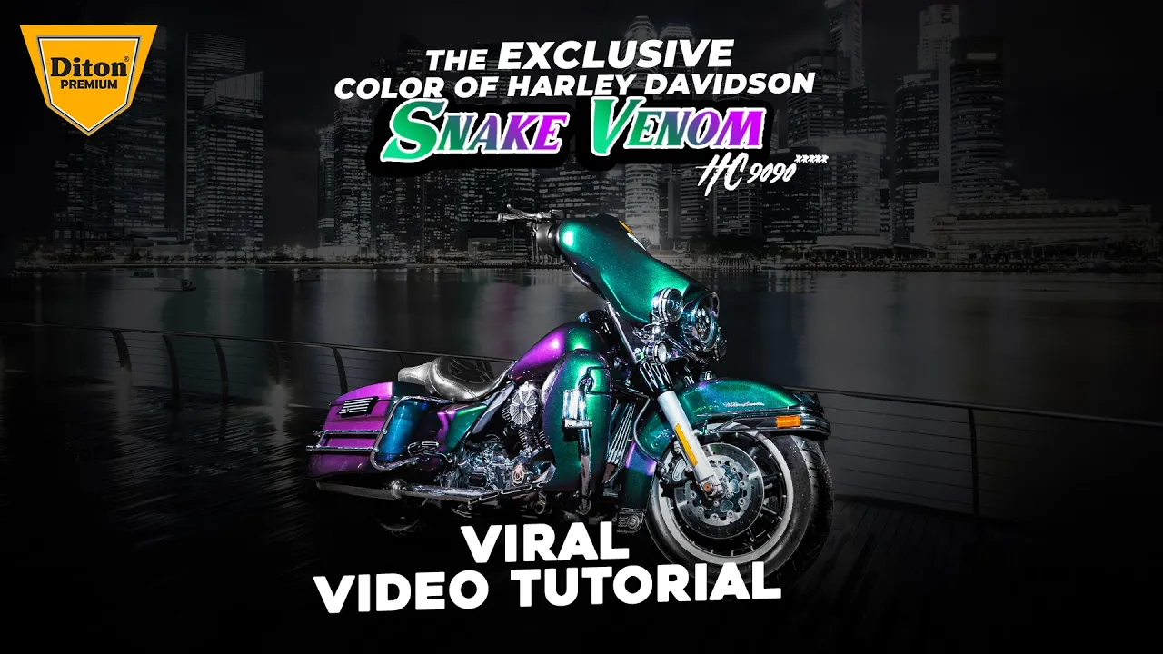 VIRAL HARLEY DAVIDSON COLOR - SNAKE VENOM | DITON PREMIUM