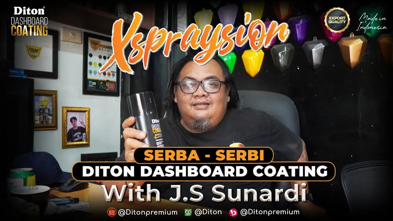 🔥XSPRAYSION🔥 EPS. 5 - YANG BENERAN COATING CUMA DITON DASHBOARD COATING | DITON PREMIUM