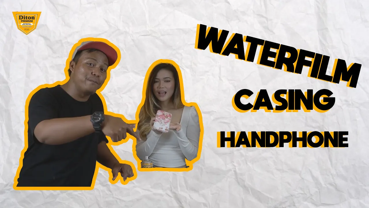 TUTORIAL : PENGAPLIKASIAN WATER FILM UNTUK CASING HANDPHONE MENGGUNAKAN DITON PREMIUM