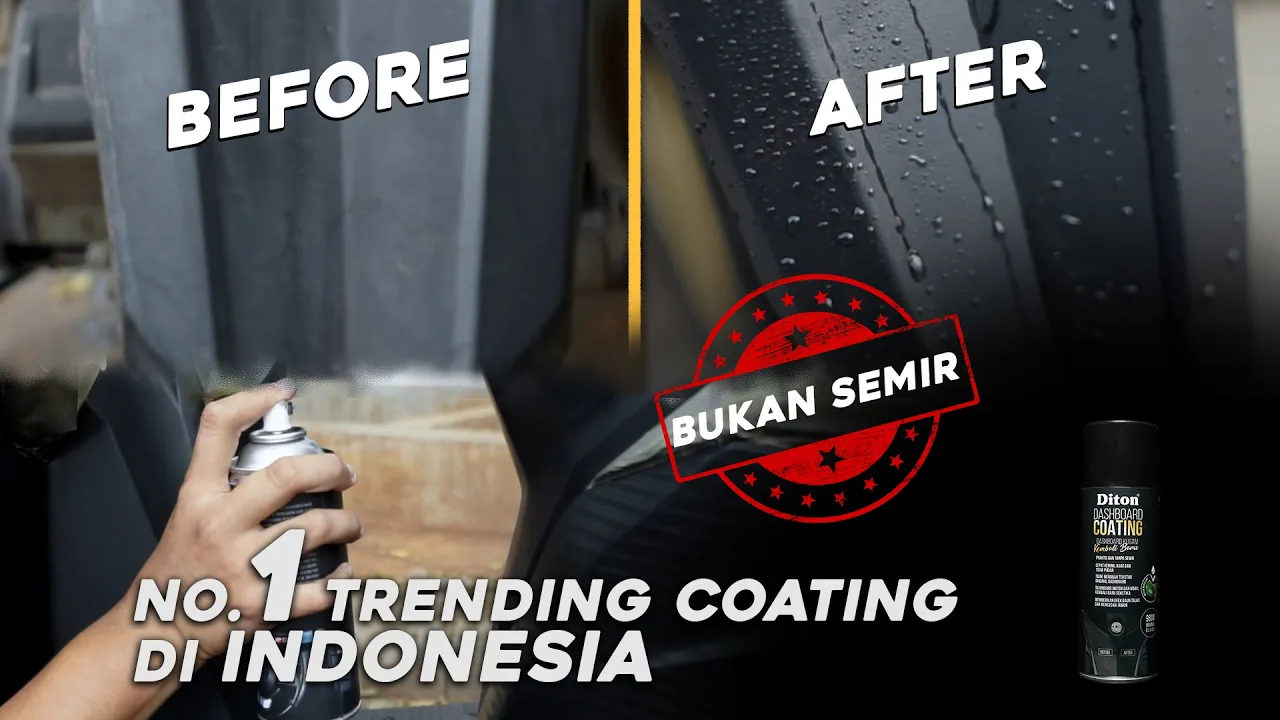 TUTORIAL DITON DASHBOARD COATING - TRENDING COATING 2021 | DITON PREMIUM