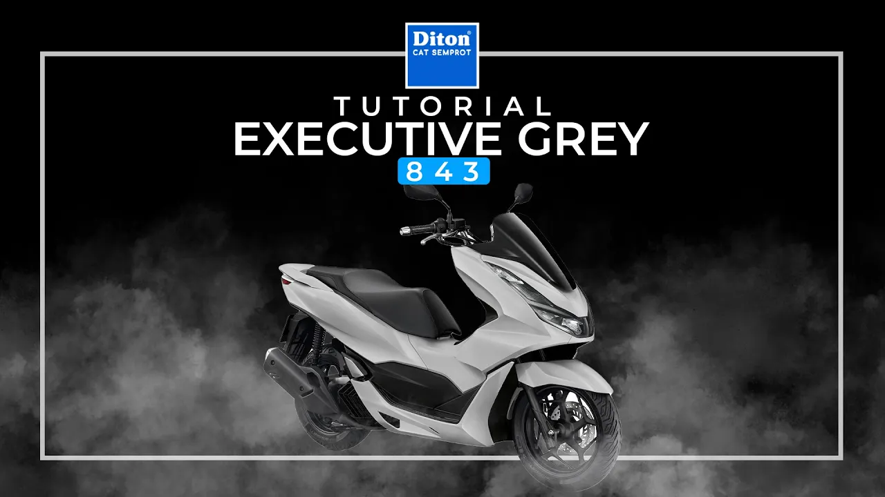 TUTORIAL REPAINT WARNA EXECUTIVE GREY 8459 | DITON SPRAY PAINT