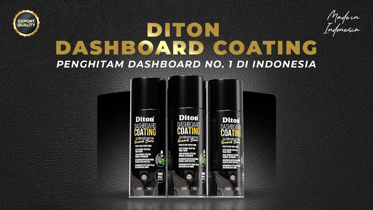 DITON DASHBOARD COATING, SOLUSI BODY KASAR KUSAM KEMBALI BARU SEKETIKA💯 | DITON DASHBOARD COATING