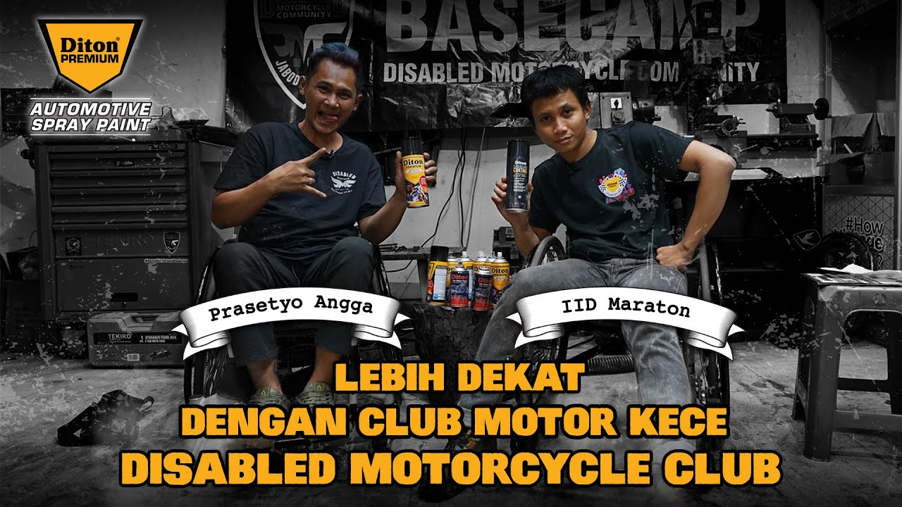 NGOMONGIN MOTOR BARENG DISABLED MOTORCYCLE CLUB | DITON PREMIUM X IID MARATON EPS. 19