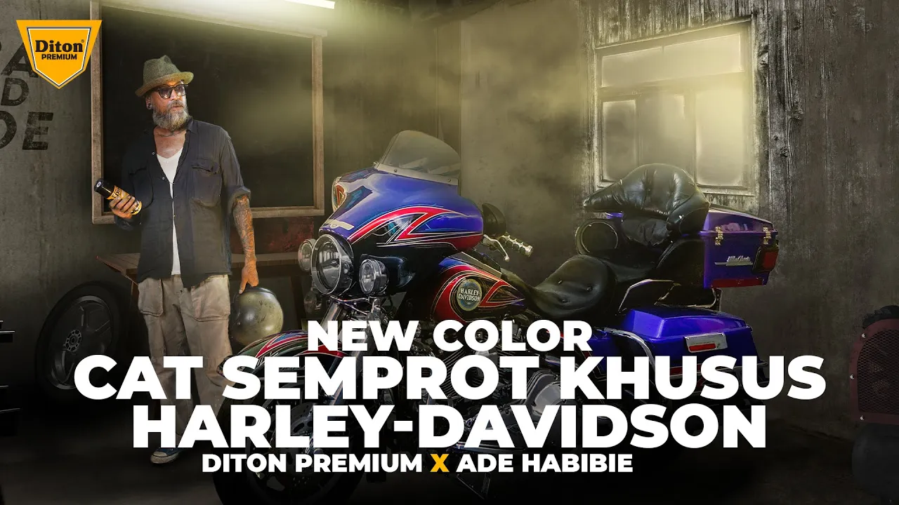 LAUNCHING ZEPHYR BLUE HC 9907**** | HARLEY DAVIDSON SPECIAL COLOR - DITON PREMIUM